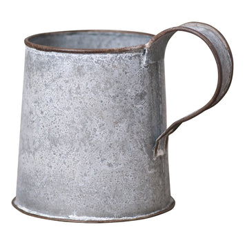Decorative AccentsWeathered Zinc Decorative Metal MugCategory: Decorative AccentsDecorative Use OnlySaving Shepherd