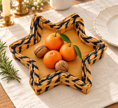 Decorative BasketSmall Star Basket | Handwoven by Amish ArtisansAmerican-HandcraftedAmish-HandwovenSaving Shepherd