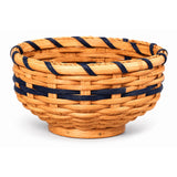 Decorative Fruit BowlLarge Wood-Splint Fruit Bowl Basket | Amish MadeAmerican-HandcraftedAmish-HandwovenSaving Shepherd