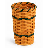 Decorative VaseDecorative Wood-Splint Vase Basket | Amish MadeAmerican-HandcraftedAmish-HandwovenSaving Shepherd