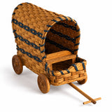 Decorative Woven FigurineCovered Wagon Decorative Basket | Amish HandwovenAmerican-HandcraftedAmish-HandwovenSaving Shepherd