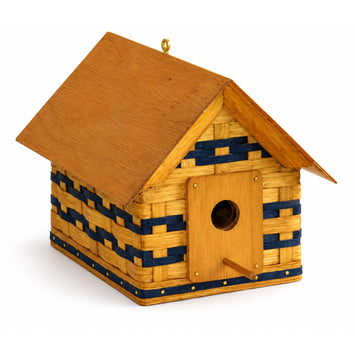 Decorative Woven FigurineLarge Bird House Basket | Handwoven by Amish ArtisansAmerican-HandcraftedAmish-HandwovenSaving Shepherd