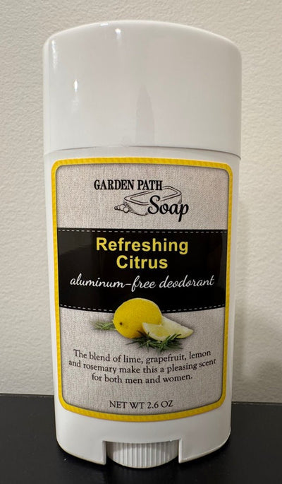 DeodorantCITRUS ALUMINUM FREE DEODORANT - Blend of Lime Grapefruit Lemon & Rosemarydeodorantgeneral healthSaving Shepherd