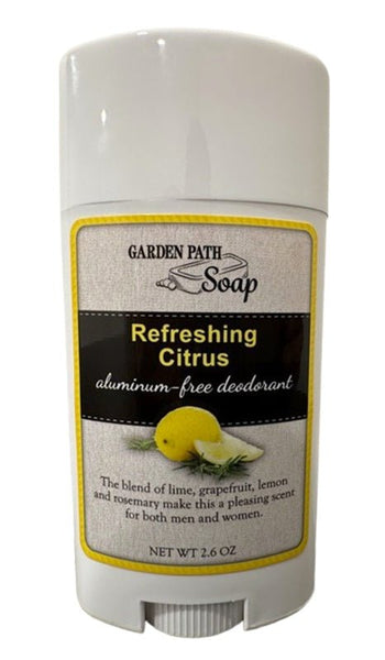 DeodorantCITRUS ALUMINUM FREE DEODORANT - Blend of Lime Grapefruit Lemon & Rosemarydeodorantgeneral healthSaving Shepherd