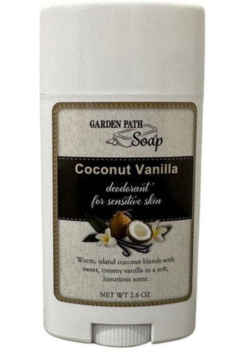 DeodorantCOCONUT & VANILLA DEODORANT - Aluminum & Baking Soda Free for Sensitive Skindeodorantgeneral healthSaving Shepherd