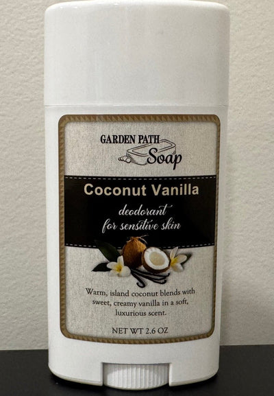 DeodorantCOCONUT & VANILLA DEODORANT - Aluminum & Baking Soda Free for Sensitive Skindeodorantgeneral healthSaving Shepherd