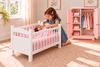Doll FurnitureDeluxe Wooden Doll Crib for 12–18 Inch Dolls – Amish HandcraftedAmerican GirlAmishSaving Shepherd