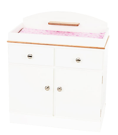 Doll FurnitureWooden Doll Changing Table with Storage – Amish HandcraftedAmishDollSaving Shepherd