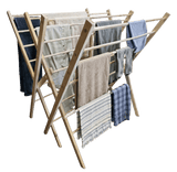 Drying RackLARGE FOLDING AMISH CLOTHES DRYING RACK – 47" of Drying Space Laundry AirerSaving Shepherd