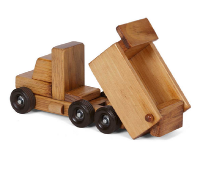 Wooden & Handcrafted ToysDUMP TRUCK - Working Wood Construction ToychildrenchildrensSaving Shepherd