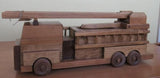 Wooden & Handcrafted ToysLARGE FIRE ENGINE - Handmade Working Ladder Rescue TruckchildrenchildrensSaving Shepherd