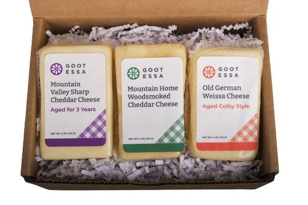 Food Gift BasketsFARM SELECT - 3 Favorite Cheeses from the FarmbundledelicacySaving Shepherd