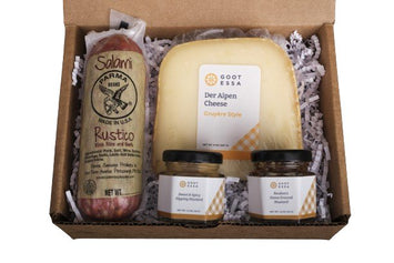 Food Gift BasketsPREMIUM SNACK BOX - Artisanal Chees with 4 Condiments & MeatbundledelicacySaving Shepherd