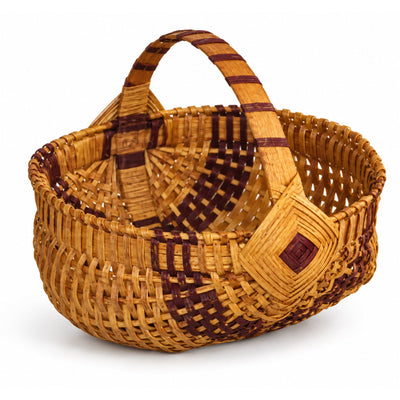 Gathering BasketNo. 10 Egg Basket | Handwoven by Amish ArtisansAmerican-HandcraftedAmish-HandwovenSaving Shepherd