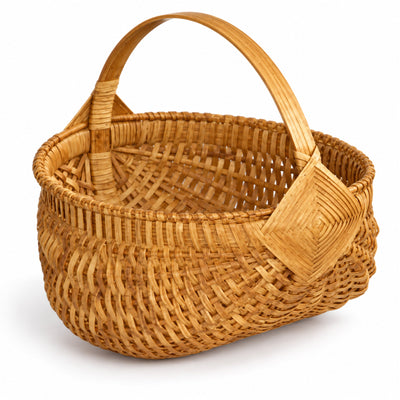 Gathering BasketNo. 12 Egg Basket | Amish HandwovenAmerican-HandcraftedAmish-HandwovenSaving Shepherd