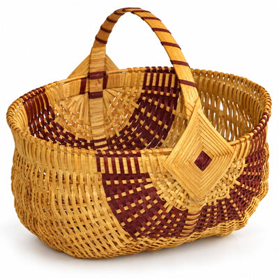 Gathering BasketNo. 16 Egg Basket | Handwoven by Amish ArtisansAmerican-HandcraftedAmish-HandwovenSaving Shepherd
