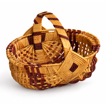Gathering BasketNo. 7 Egg Basket | Handwoven by Amish ArtisansAmerican-HandcraftedAmish-HandwovenSaving Shepherd