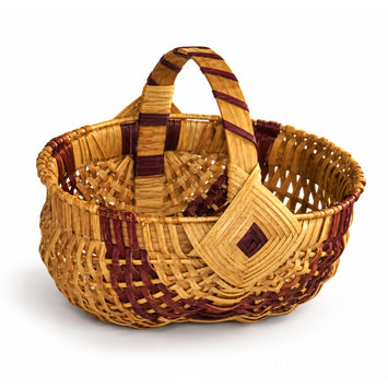 Gathering BasketNo. 8 Egg Basket | Amish HandwovenAmerican-HandcraftedAmish-HandwovenSaving Shepherd