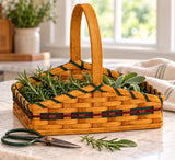 Gathering BasketSmall Herb Basket | Handwoven by Amish ArtisansAmerican-HandcraftedAmish-HandwovenSaving Shepherd