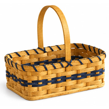 Gathering BasketSmall Wood-Splint Fruit Basket | Amish MadeAmerican-HandcraftedAmish-HandwovenSaving Shepherd