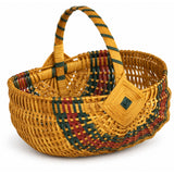 Gathering BasketWood-Splint No. 14 Egg Basket | Amish MadeAmerican-HandcraftedAmish-HandwovenSaving Shepherd