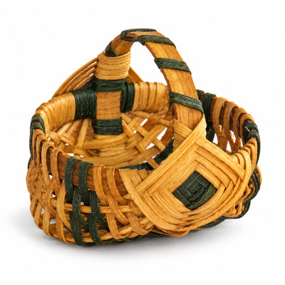 Gathering BasketWood-Splint No. 4 Egg Basket | Amish MadeAmerican-HandcraftedAmish-HandwovenSaving Shepherd