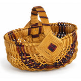 Gathering BasketWood-Splint No. 9 Egg Basket | Amish MadeAmerican-HandcraftedAmish-HandwovenSaving Shepherd