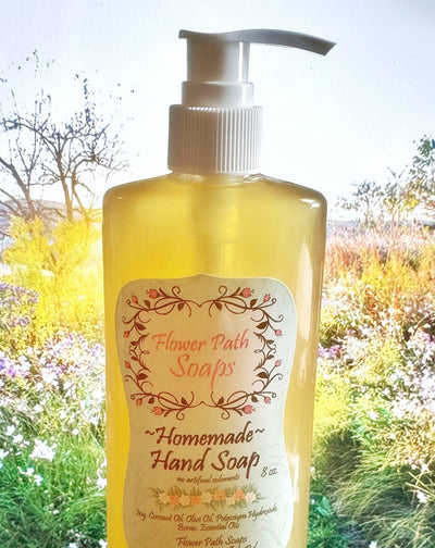 Hand Soap & SanitizerAMISH ALL NATURAL LIQUID HAND SOAP - Saponified Coconut Olive Oilgeneral healthherbSaving Shepherd