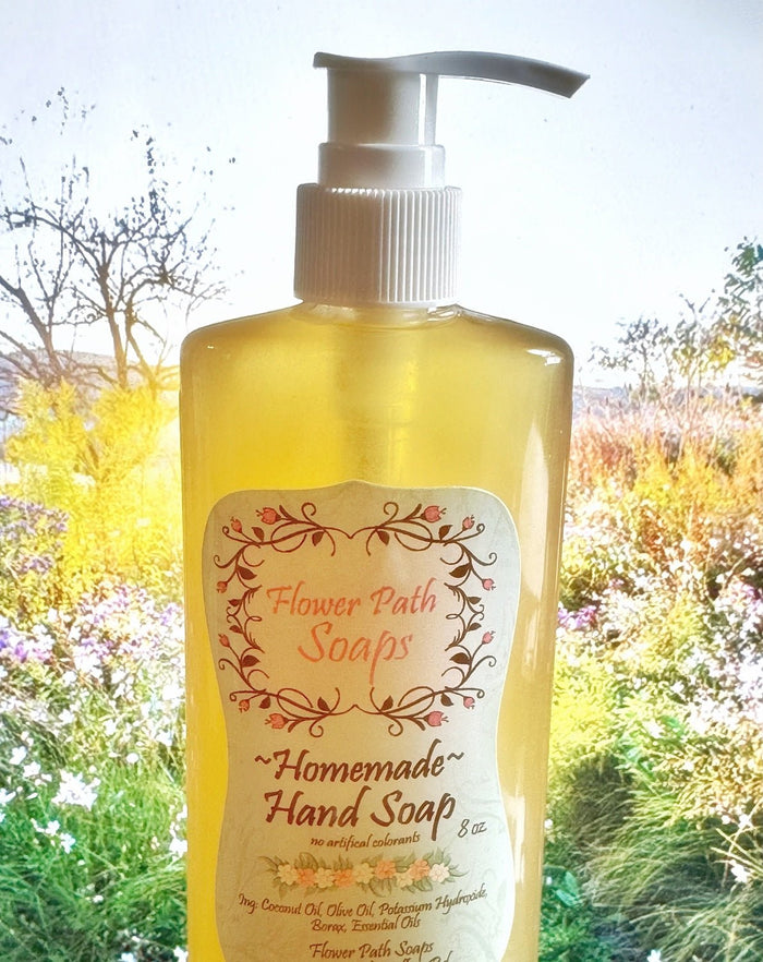 Hand Soap & SanitizerAMISH ALL NATURAL LIQUID HAND SOAP - Saponified Coconut Olive Oilgeneral healthherbSaving Shepherd