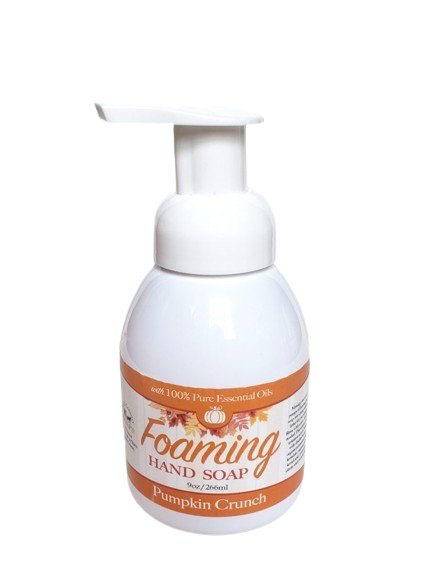 Hand Soap & SanitizerPumpkin Crunch | Foaming Hand Soap | 9ozACEall naturalSaving Shepherd