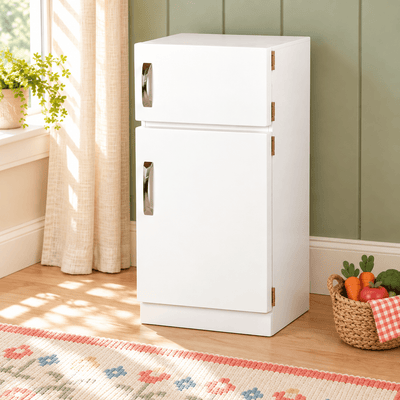 Handmade Children's FurnitureChildren’s Wooden Play Kitchen Refrigerator – Amish MadeAmishchildSaving Shepherd