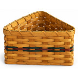 Handwoven Storage BasketMedium Generation Corner Storage Basket | Amish HandwovenAmerican-HandcraftedAmish-HandwovenSaving Shepherd