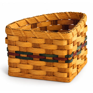 Handwoven Storage BasketSmall Generation Corner Storage Basket | Handwoven by Amish ArtisansAmerican-HandcraftedAmish-HandwovenSaving Shepherd