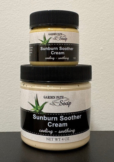 Herbal CreamSUNBURN SOOTHER CREAM - Amish Handcrafted with Aloe Vera & Lavendergeneral healthherbSaving Shepherd