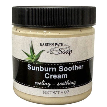 Herbal CreamSUNBURN SOOTHER CREAM - Amish Handcrafted with Aloe Vera & Lavendergeneral healthherbSaving Shepherd