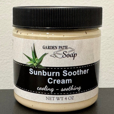 Herbal CreamSUNBURN SOOTHER CREAM - Amish Handcrafted with Aloe Vera & Lavendergeneral healthherbSaving Shepherd