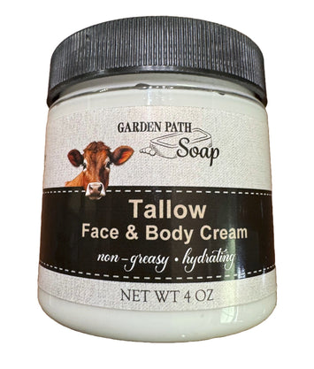 Herbal CreamTALLOW FACE & BODY CREAM - Amish Handmade Herbal EmollientbutterscreamSaving Shepherd