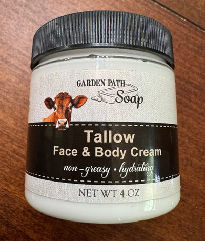 Herbal CreamTALLOW FACE & BODY CREAM - Amish Handmade Herbal EmollientbutterscreamSaving Shepherd