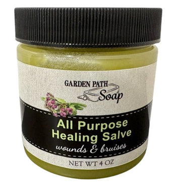 Herbal SalveALL PURPOSE HEALING SALVE - Comfrey Chickweed Burdock & Plantain Leaf Herbal Salvegeneral healthherbSaving Shepherd