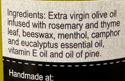 Herbal SalvePNEUMONIA SALVE - Amish Handcrafted with Rosemary Thyme Menthol & Eucalyptusgeneral healthherbSaving Shepherd