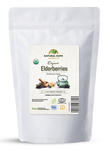 Herbal SupplementELDERBERRIES - Organic Dried Single Ingredient Elderberrygeneral healthherbSaving Shepherd