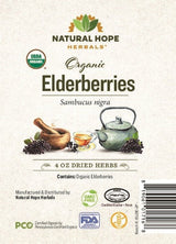 Herbal SupplementELDERBERRIES - Organic Dried Single Ingredient Elderberrygeneral healthherbSaving Shepherd