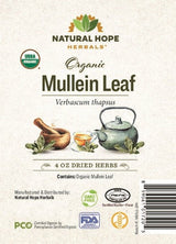 Herbal SupplementMULLEIN LEAF - Organic Dried Single Ingredient Supplement TeadigestiondigestiveSaving Shepherd