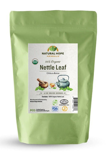 Herbal SupplementNETTLE LEAF - Certified Organic Dried Single Ingredient TeacirculationcirculatorySaving Shepherd