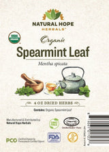 Herbal SupplementSPEARMINT LEAF - Organic Dried Single Ingredient Supplement TeadigestiondigestiveSaving Shepherd