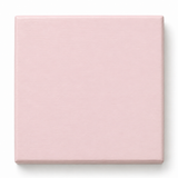 Pink finish swatch reference for special-order wooden play kitchen hood