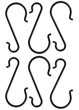 HookLADDER HOOK – 7" Heavy - Duty Wrought Iron Utility HooksaccentAmish BlacksmithSaving Shepherd