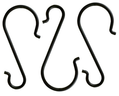 HookLADDER HOOK – 7" Heavy - Duty Wrought Iron Utility HooksaccentAmish BlacksmithSaving Shepherd