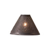 Lamp ShadesChisel Tin Accent Lamp Shade | Kettle Black, Clip Harp IncludedCategory: Lamp ShadesFinish: Kettle BlackSaving Shepherd