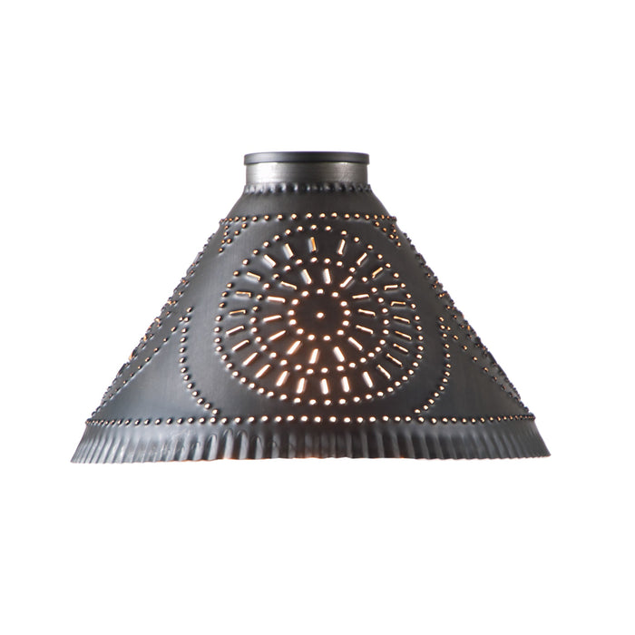Lamp ShadesMedium Barrington Chisel Replacement Shade | Kettle BlackCategory: Lamp ShadesFinish: Kettle BlackSaving Shepherd